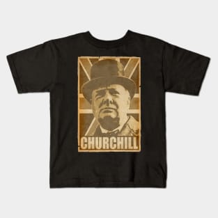 Winston Churchill Union Jack Kids T-Shirt